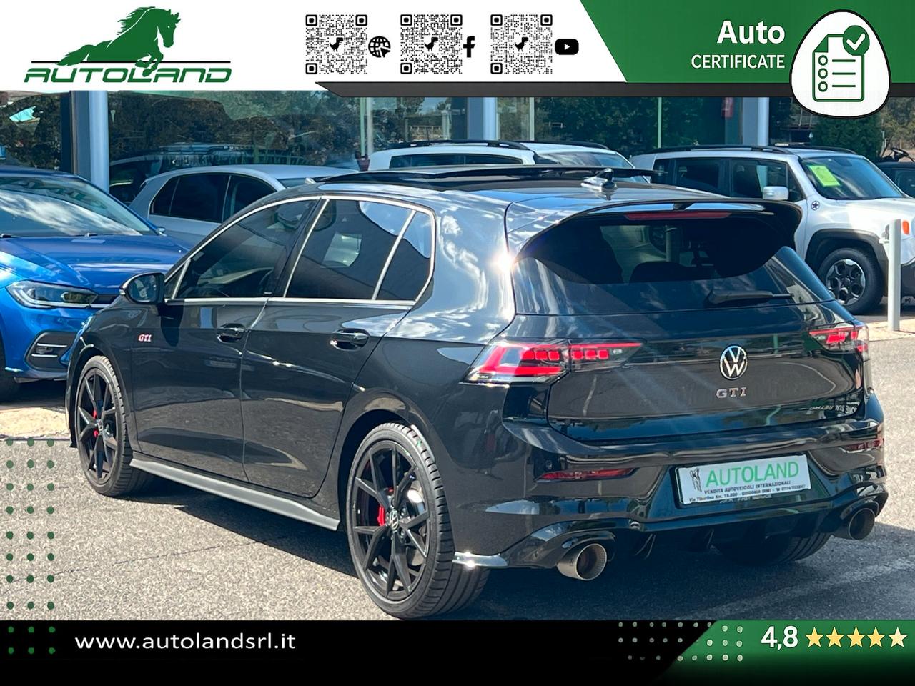 Volkswagen Golf 2.0 tsi GTI 265cv dsg TETTO - HEAD UP - PELLE - SEDILI VENTILATI