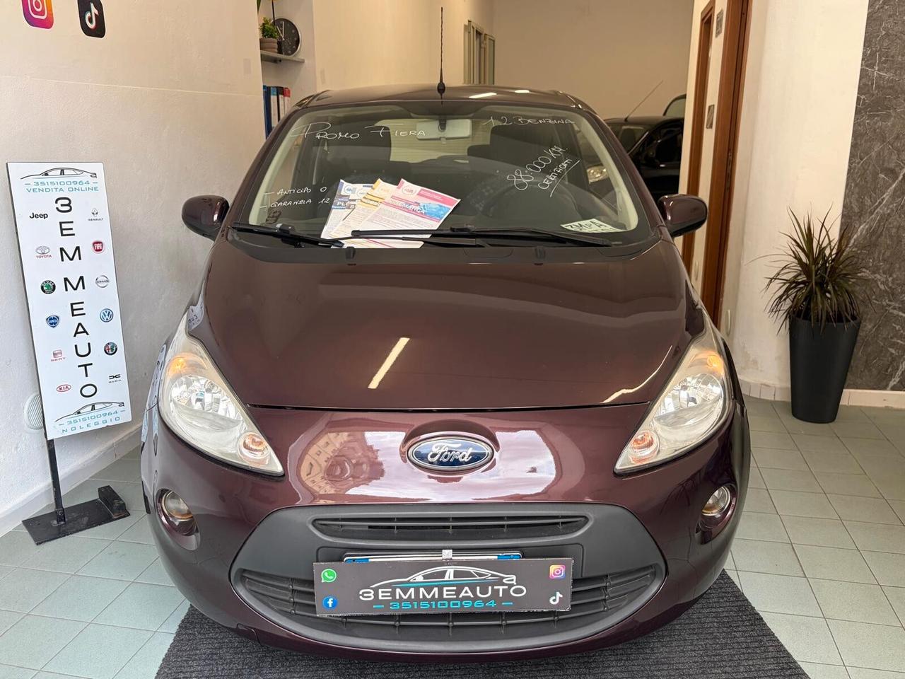 Ford Ka 1.2 69Cv 12 MESI DI GARANZIA 88.000KM