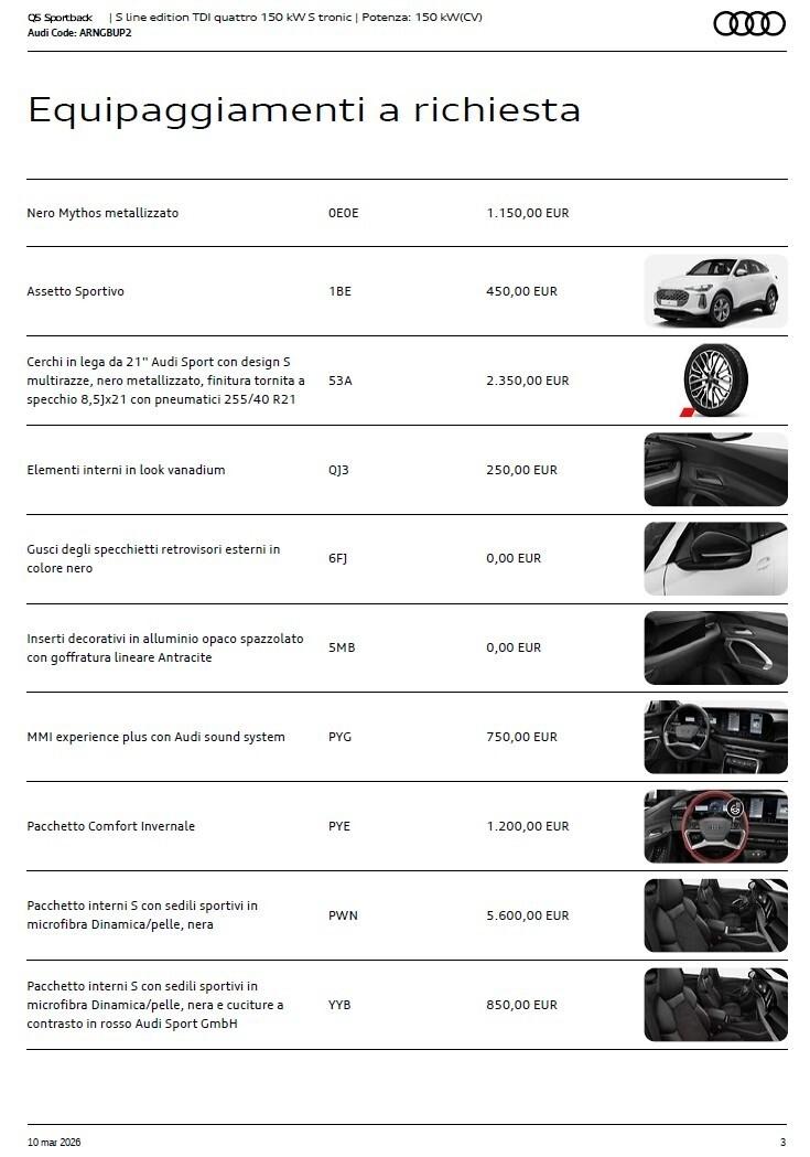 Audi Q5 SPB TDI 150 kW quattro S line TECHPRO/TETTO/OLED