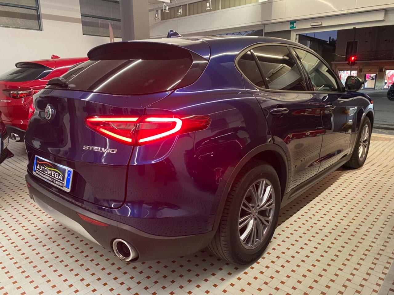 ALFA ROMEO STELVIO 2.2 190 CV AZIENDALE BLU MONTECARLO