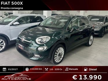 Fiat 500X 1.6 MultiJet 120 CV Lounge FINANZIABILE