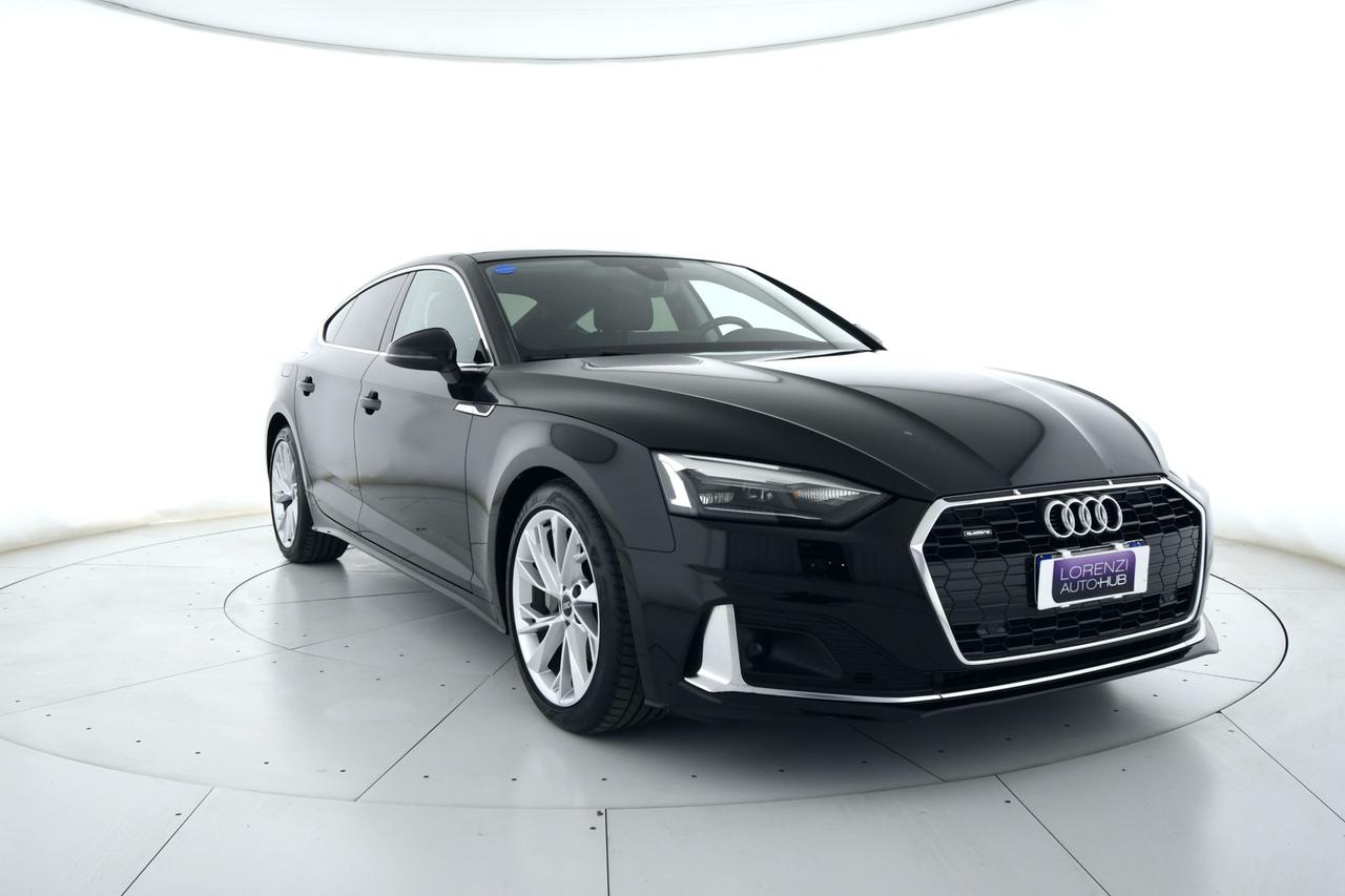 AUDI A5 Sportback 40 2.0 tdi mhev Business Advanced quattro 204cv TETTO PANO+CAMERA