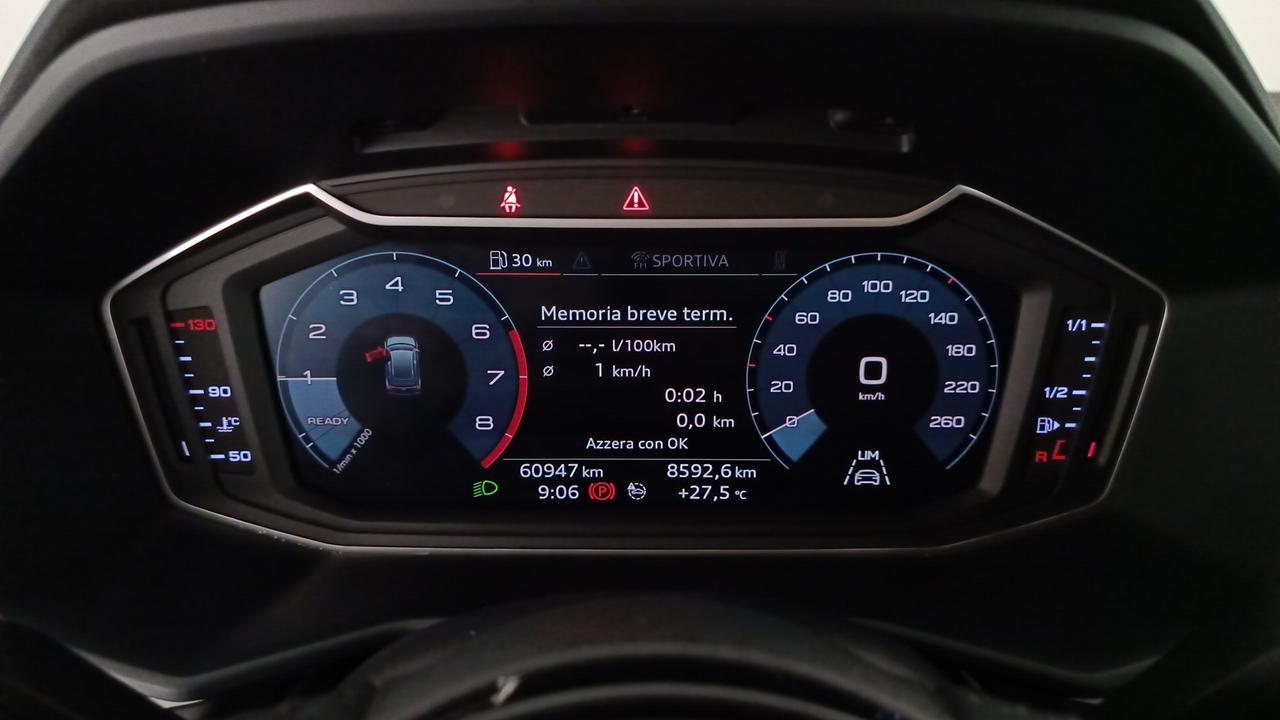 AUDI A1 II 2019 Sportback - A1 Sportback 30 1.0 tfsi S Line Edition 116cv my20