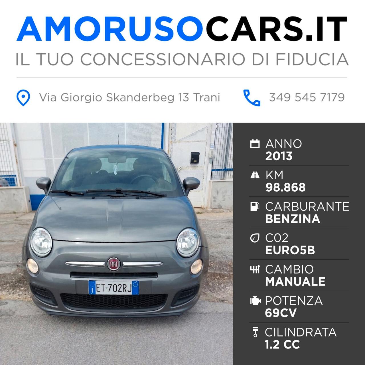 Fiat 500 1.2 Pop