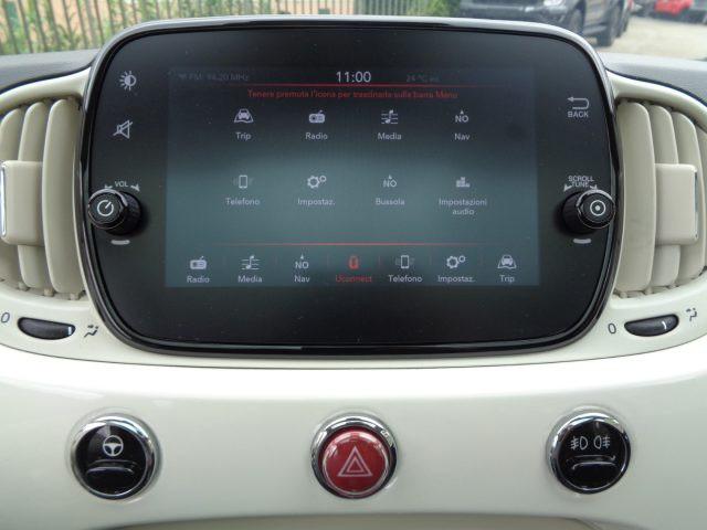 FIAT 500 1000 HYBRID 70 CV NAVI CARPLAY CLIMAUTO PDC TETTO