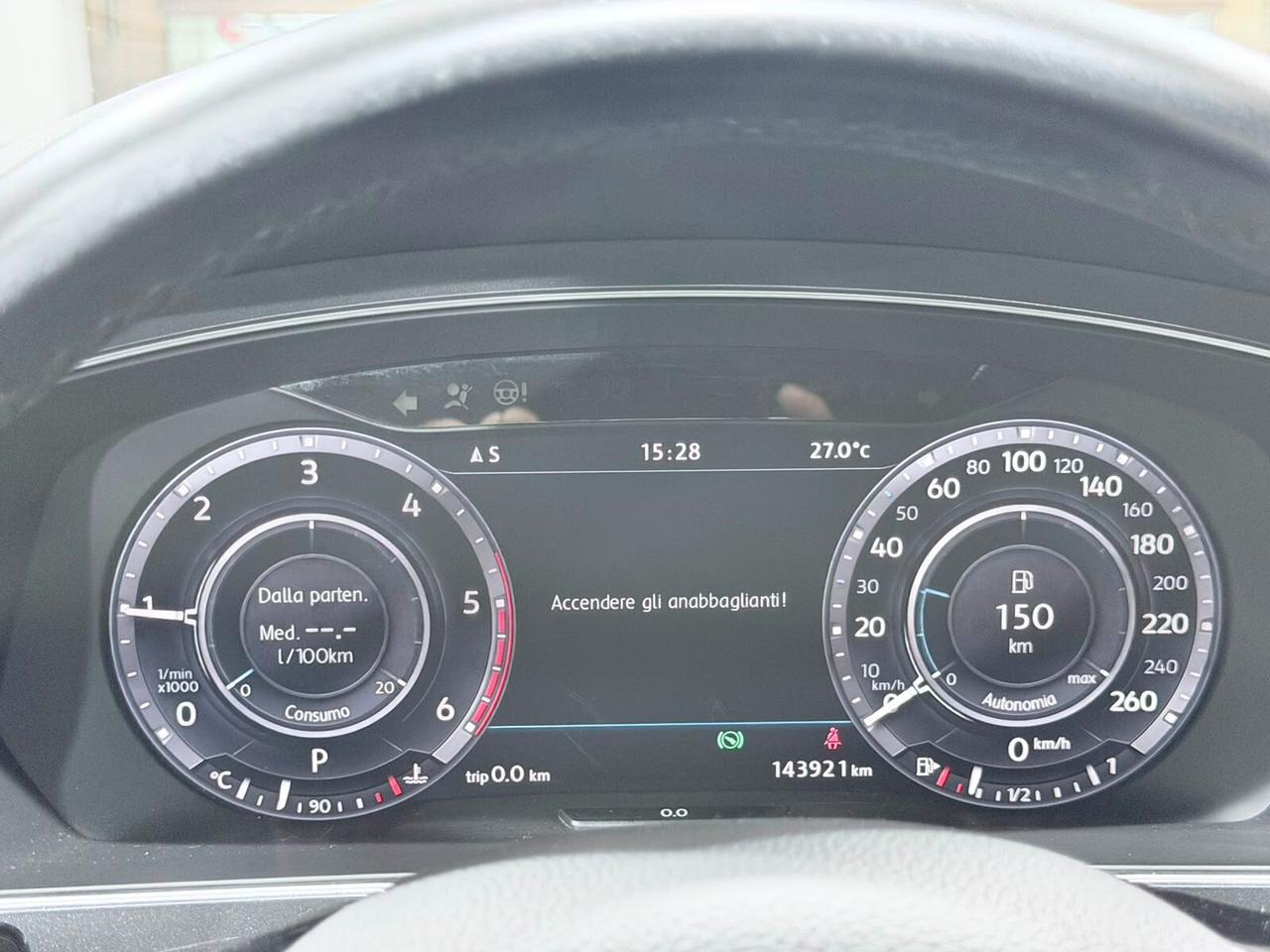 VW TIGUAN 2.0TDI 190cv DSG 4MOTION GANCIO TRAINO