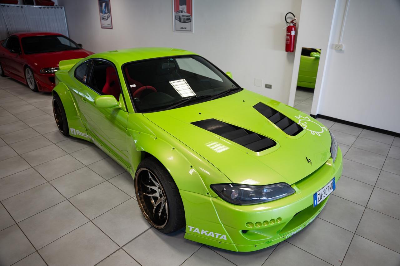 Nissan Silvia S15 Rocket Bunny OMOLOGATA