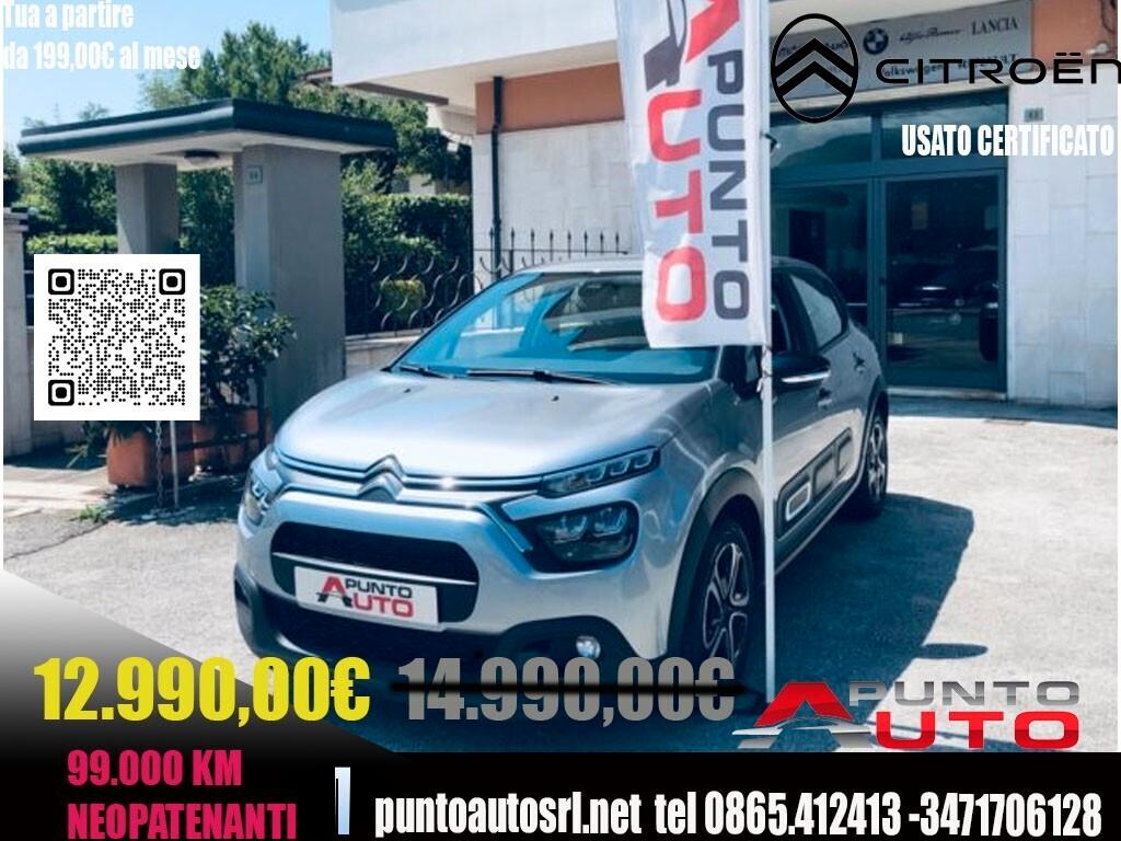 Citroen C3 BlueHDi 100 S&S Feel pack