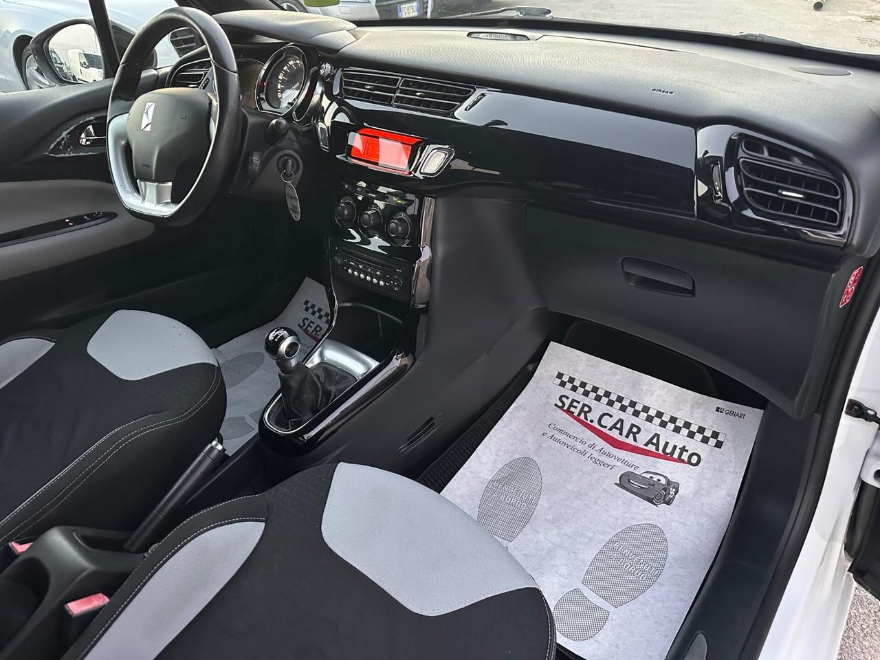 Citroen Ds DS3 2010 1.4 Benzina 95 CV Chic bi-colore