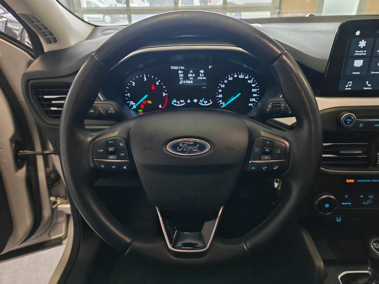 Ford Focus 1.5 EcoBlue 120 CV SW AUTOCARRO N1 5 posti euro 6D unipro