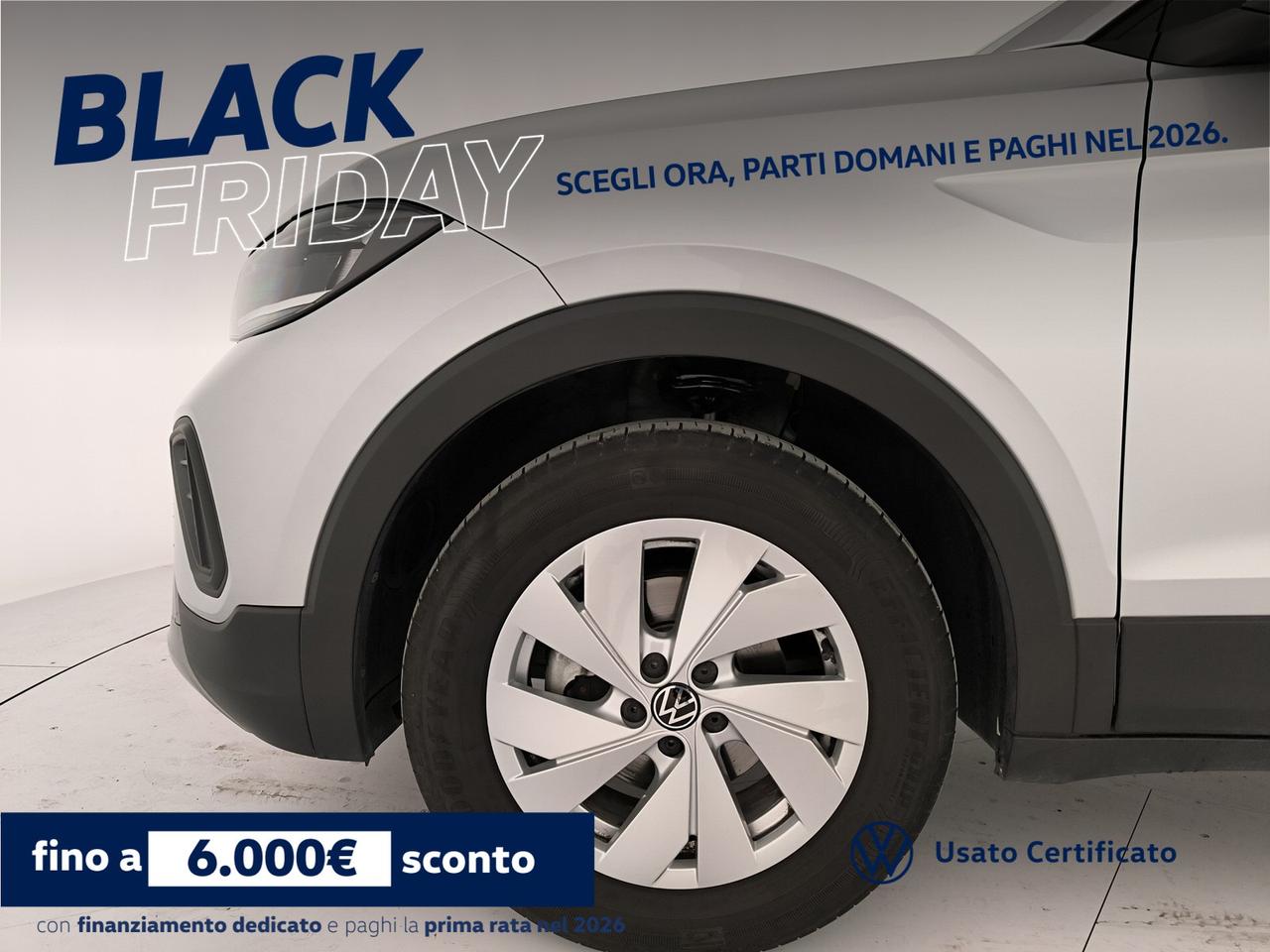 Volkswagen T-Cross 1.0 tsi life 95cv