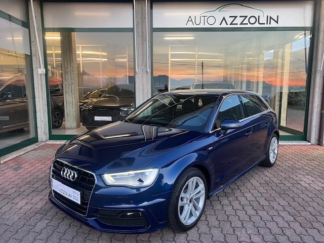 Audi A3 Sportback 1.6 tdi S-tr. 110cv S-line, Xenon, 17"