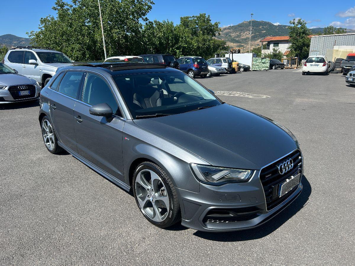 AUDI - A3 - 2.0 TDI 150CV quattro S LINE TETTO APRIBILE LED