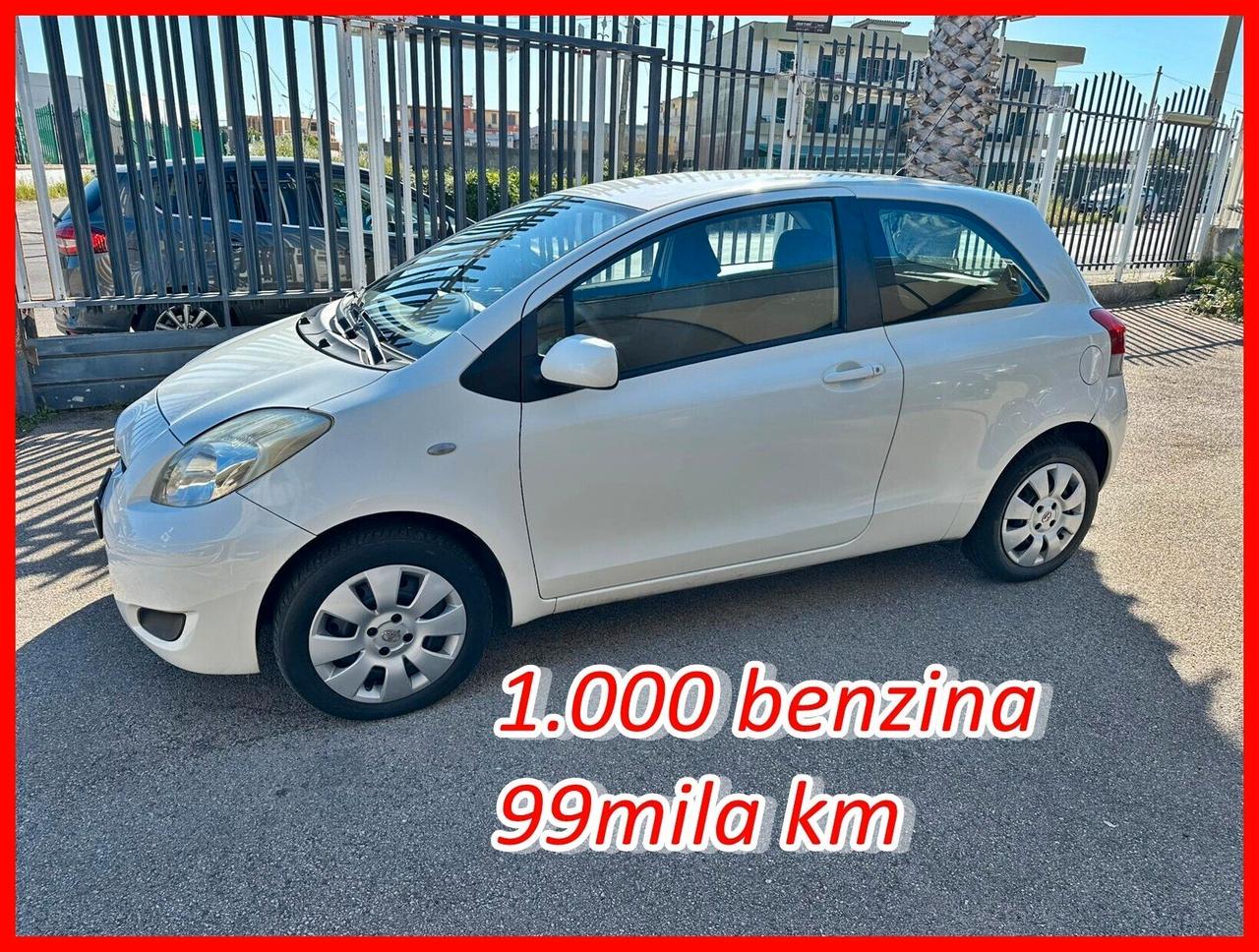 Toyota Yaris 1.0 5 porte Sol 99mila km