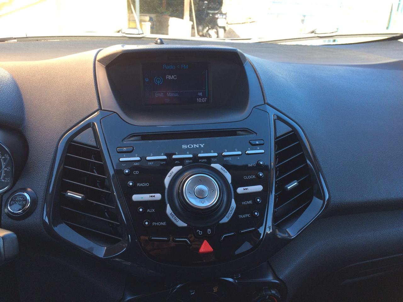 2017 Ford EcoSport 1.5 TDCi 95 CV tagliandata con cinta distribuzione eseguita a km 190000!