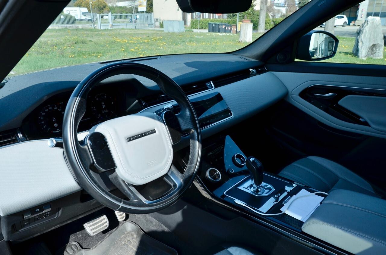 LAND ROVER RANGE ROVER EVOQUE 2.0d i4 MHEV R-DYNAMIC SE AWD 150cv AUT, UFF ITALIANA, SERVICE CON FATTURE, RETROCAMERA, APPLE ANDROID, 20", PERMUTE