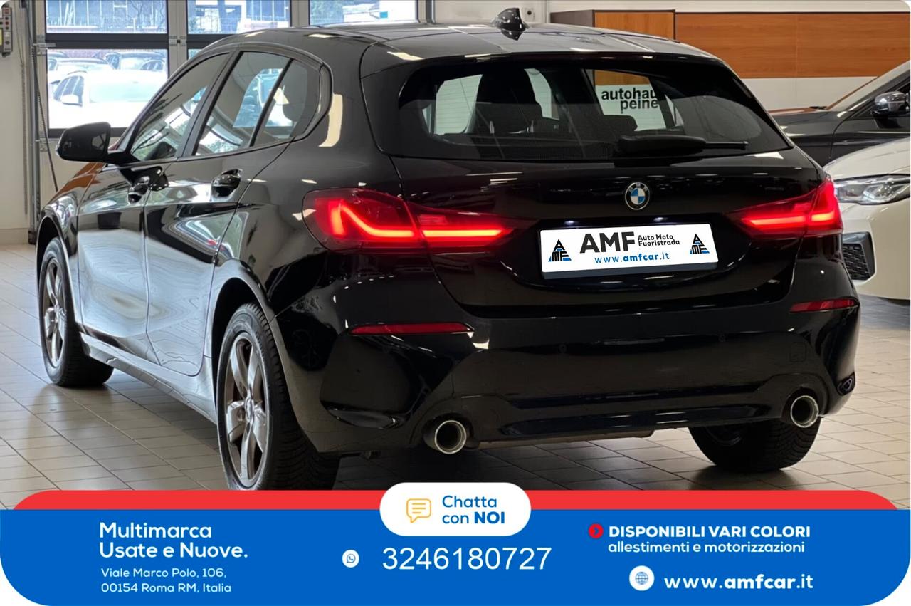 Bmw 118d 5p. Advantage Cambio Manuale Navi Pdc