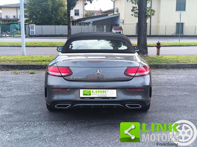 MERCEDES-BENZ C 220 d Cabrio PREMIUM PLUS 4MATIC 9G-TRONIC GARANTITA