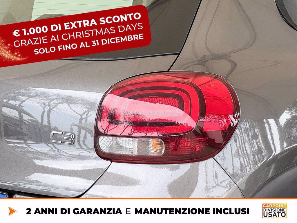 CITROEN C3 1.2 puretech feel s&s 83cv neopatentati my18 del 2019