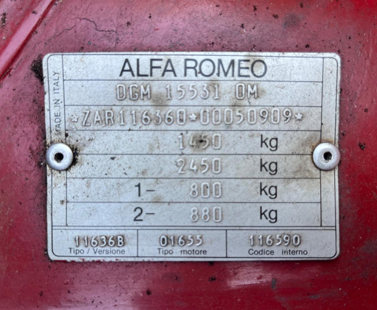 Alfa Romeo Alfetta GTV 2.0