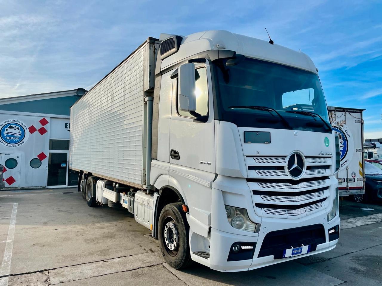 Mercedes Benz ACTROS 26-42 - EURO 6 - CASSONE 9.60