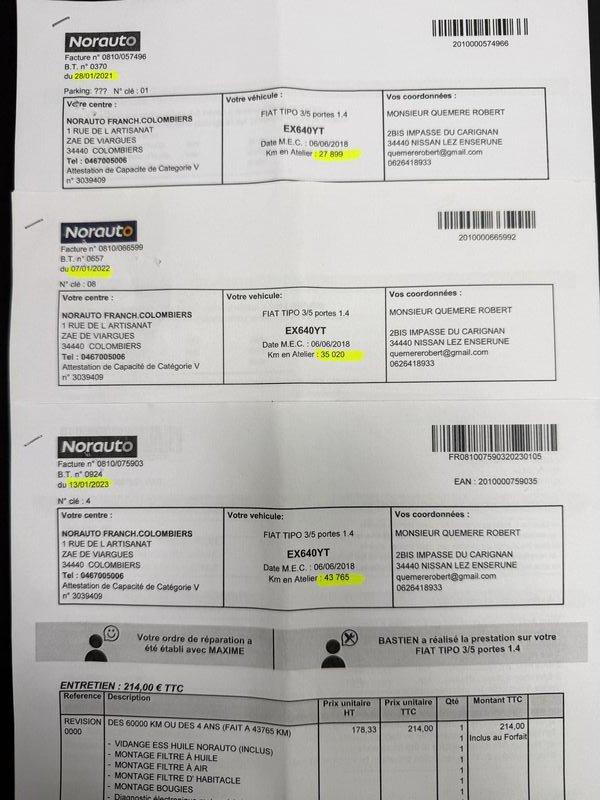 FIAT Tipo Tipo 1.4 5Pt Lounge