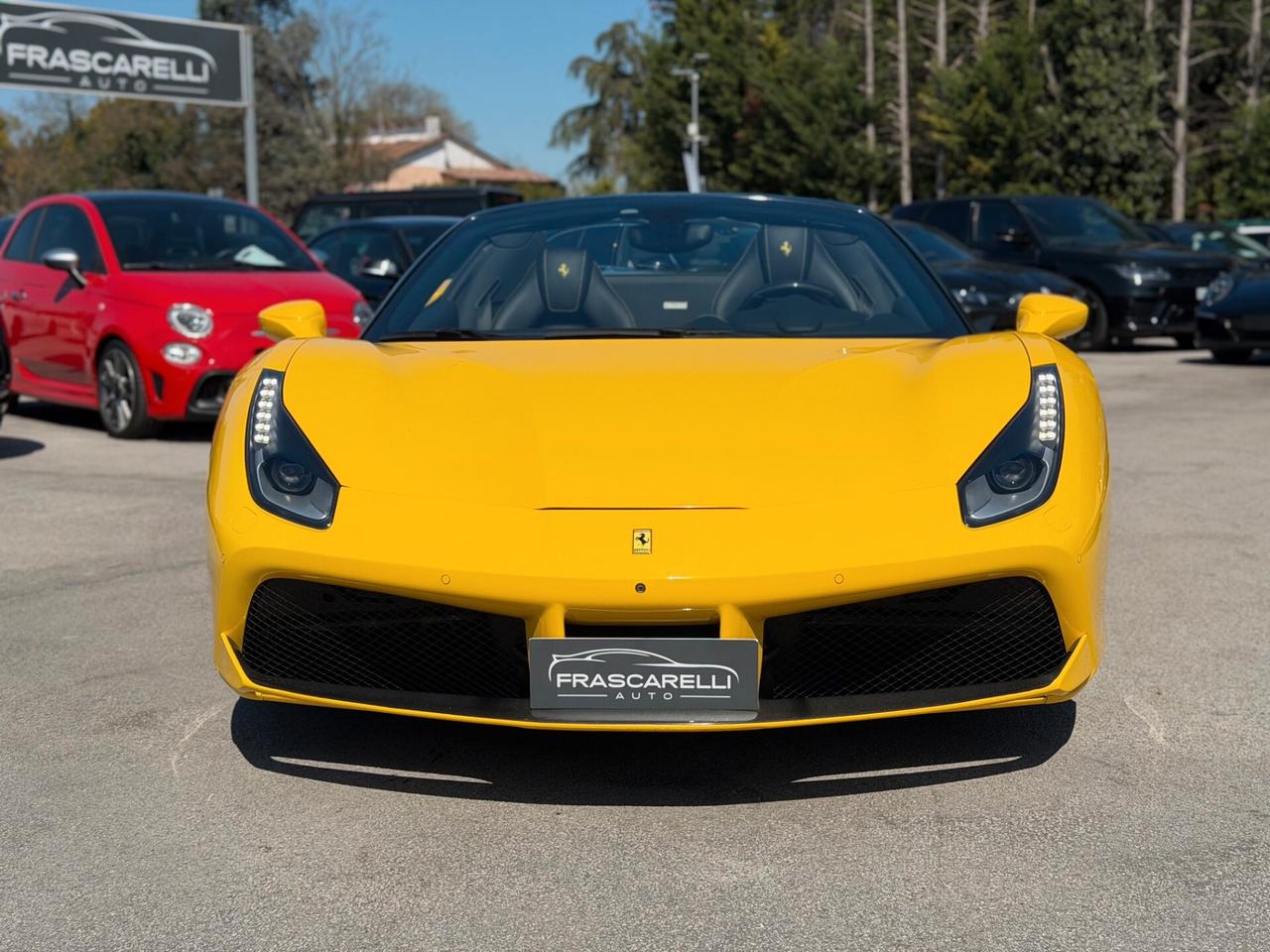 Ferrari 488 Spider/pack carbonio/lift/dispaly passeggero/unica!!!!