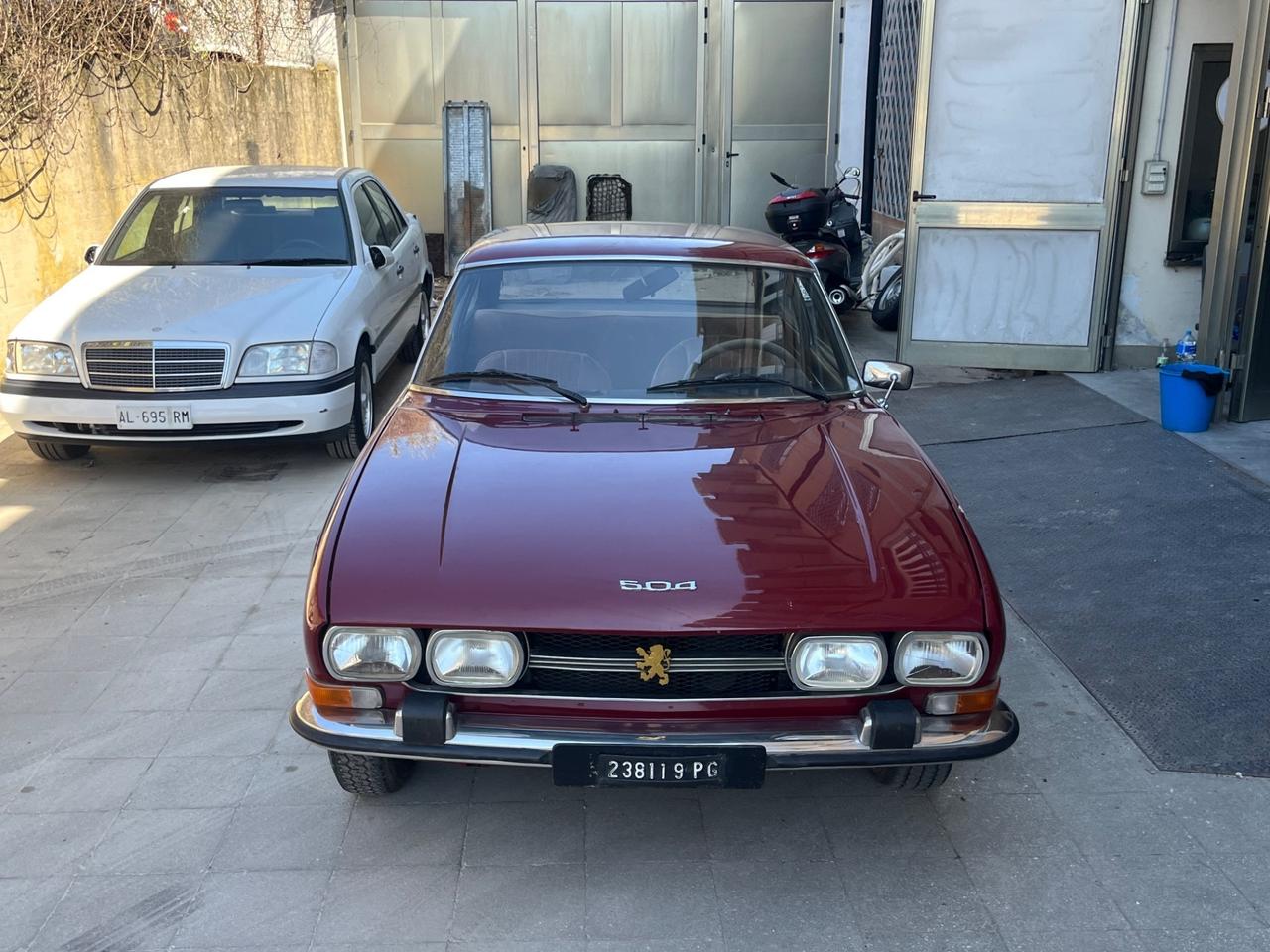 Peugeot 504 2.0 Coupè Pininfarina da sistemare