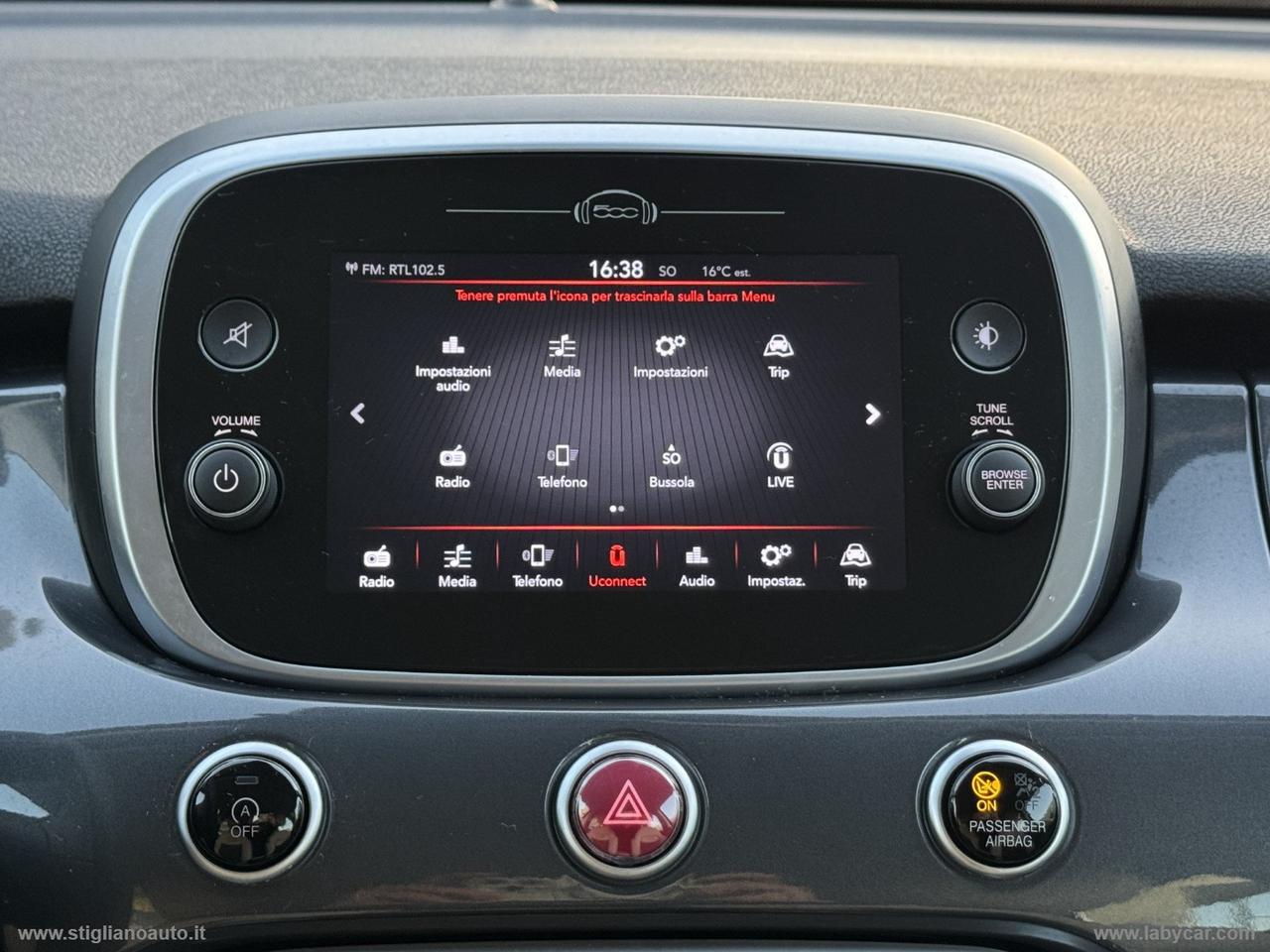 FIAT 500X 1.6 M.Jet 120 CV Lounge TELEC POST + CARPLAY