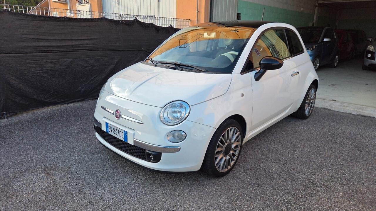 Fiat 500 1.2 GQ interni pelle