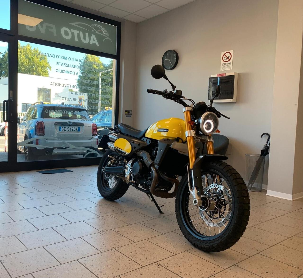 Fantic Caballero 500 Scrambler Unicopr. Garanz. A2