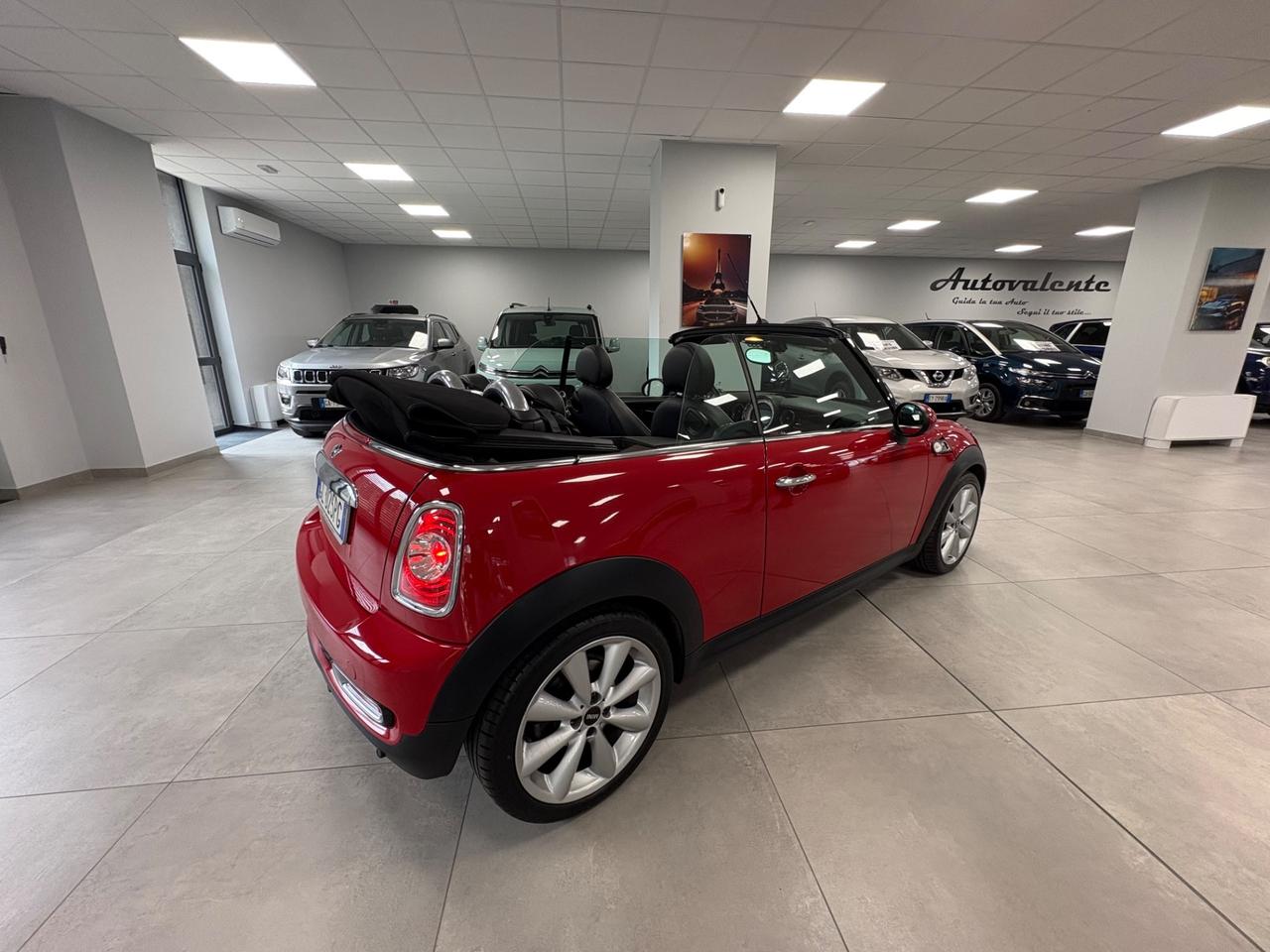 Mini Cooper S Cabrio 1.6 benzina 184cv 2012 km