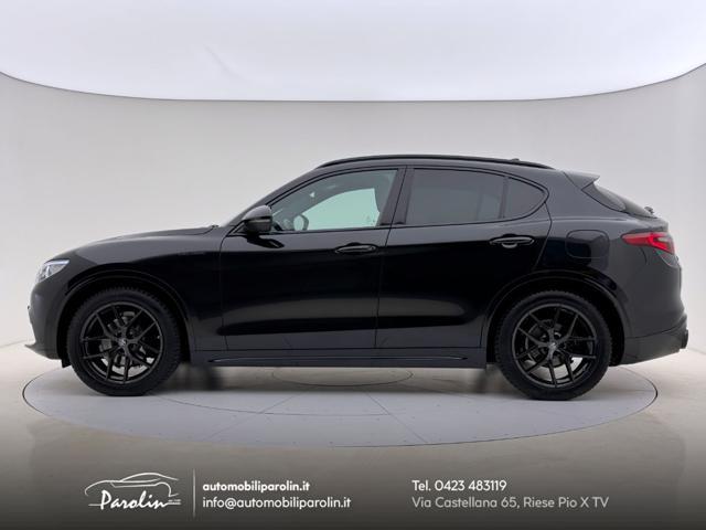 ALFA ROMEO Stelvio 2.2 Turbodiesel 210 CV AT8 Q4 Veloce total Black