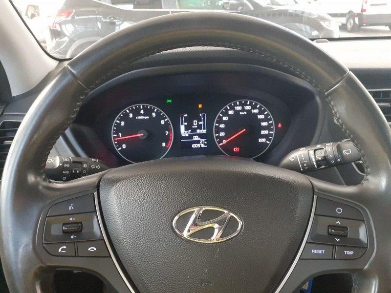 Hyundai i20 1.2 5P GPL - PER NEOPAT - GARANZIA - KM CERTIFIC