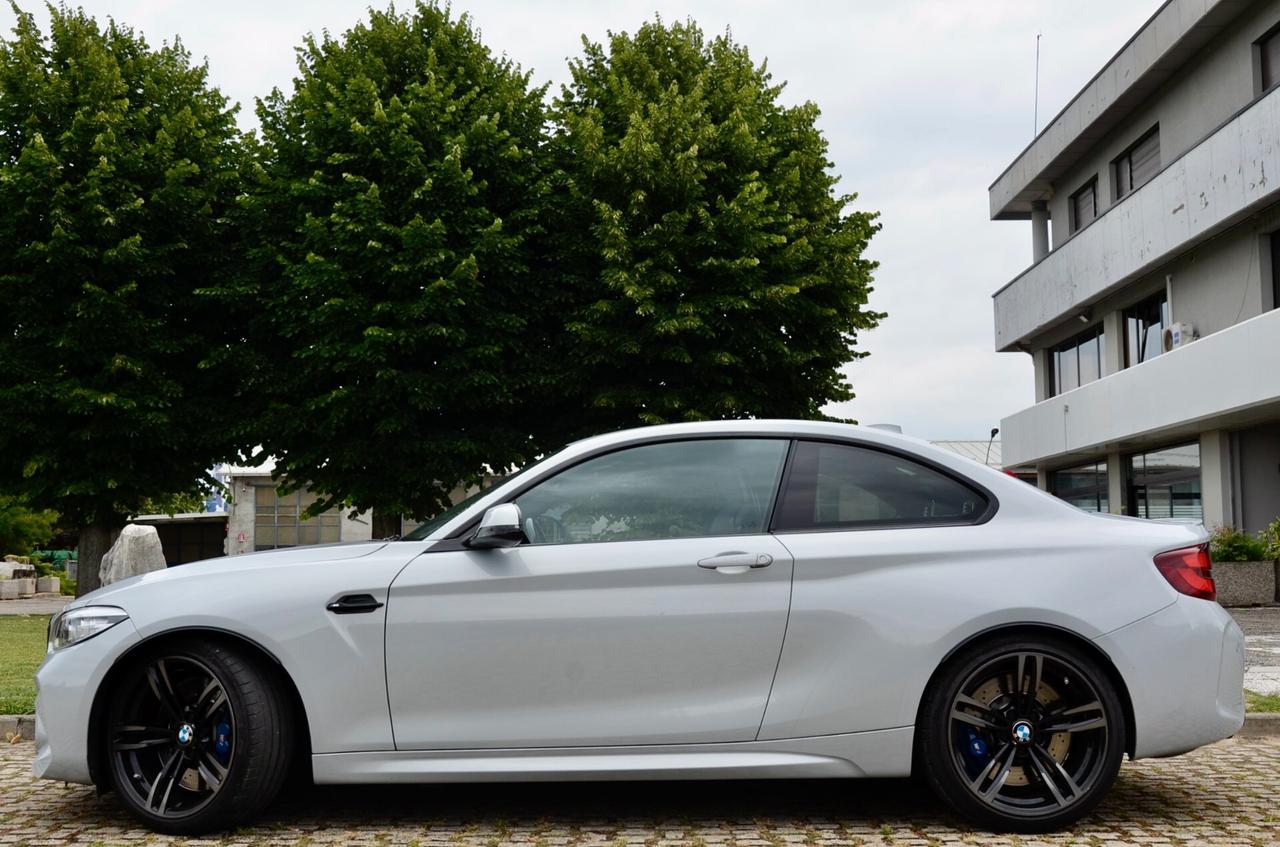 BMW M2 COUPE 3.0 COMPETITION 411cv DKG, TUTTI SERVICE UFF BMW, UFF ITALIANA, EURO 6D, HI-FI HARMAN/KARDON, RETROCAMERA, PERMUTE