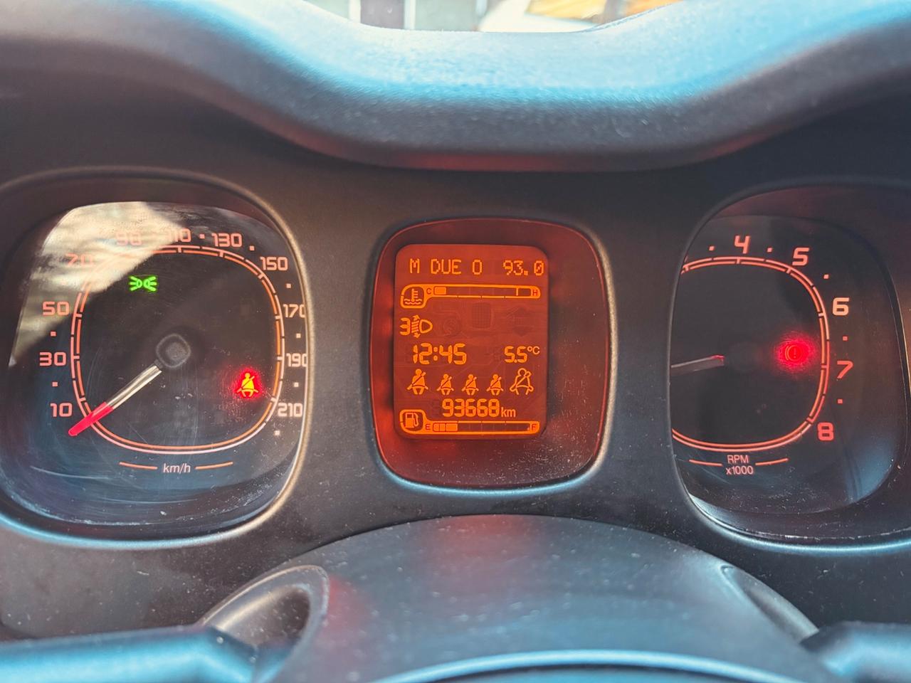 Fiat Panda 1.2 Lounge-euro 6-5 posti-94.000 km