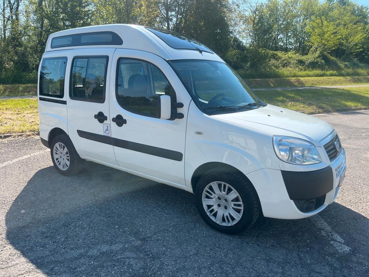 Fiat Doblo 1.4 BenzGpl, trasp.disabili, tetto alto - 2010