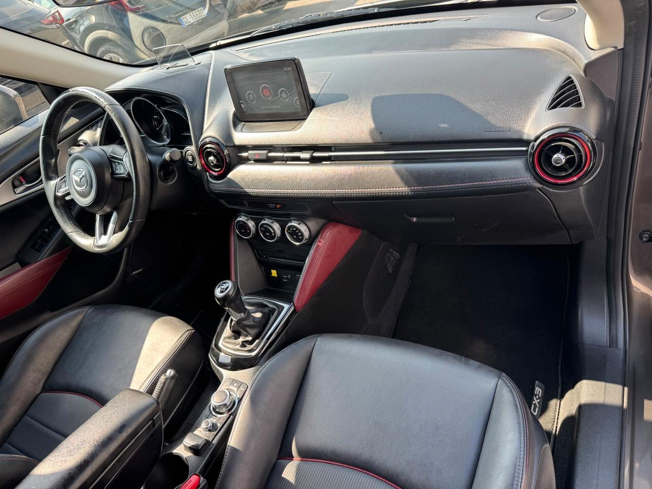 Mazda CX-3 1.5d Exceed 2wd 105cv*EURO6*OK NEOPATENTATI*