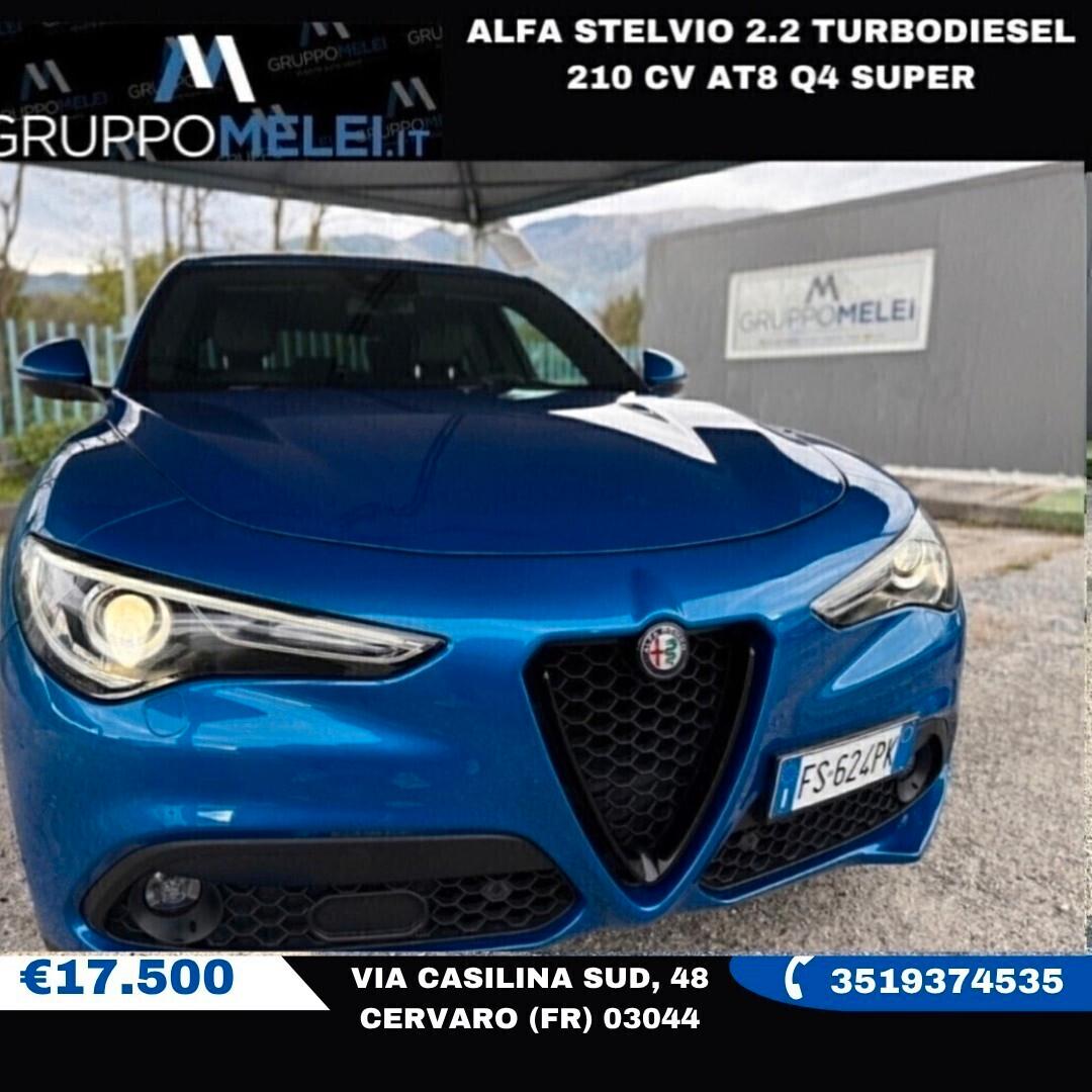 Alfa Stelvio 2.2 Turbodiesel 210 CV AT8 Q4 Super