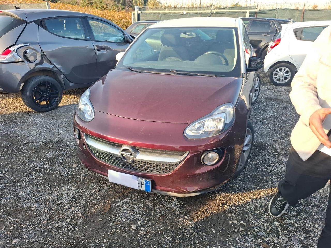 OPEL ADAM 1.2 BENZINA SINISTRATA 2018