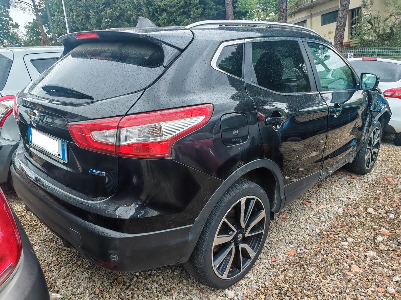 Nissan Qashqai 1.5 dCi incidentata