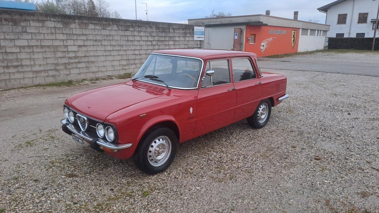 Alfa Romeo Giulia Nuova Super BELLISSIMA targhe nere