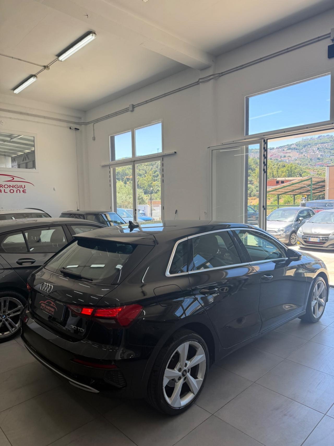 Audi A3 SPB 30 TDI S tronic line FINANZIABILE