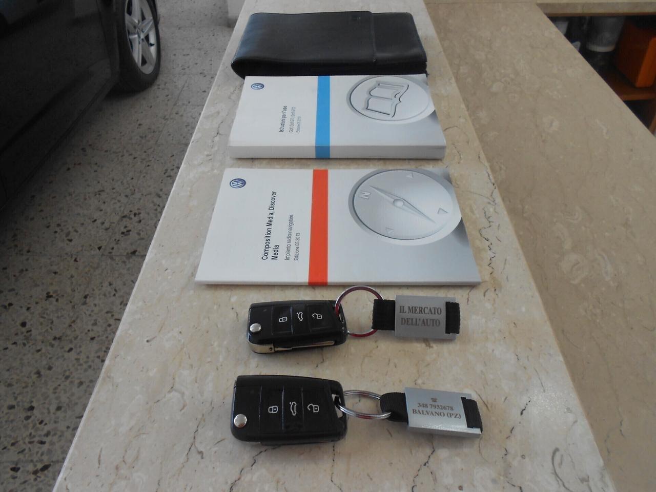 GOLF VII 1.6TDI(12mesi di GARANZIA)105cv,E5B