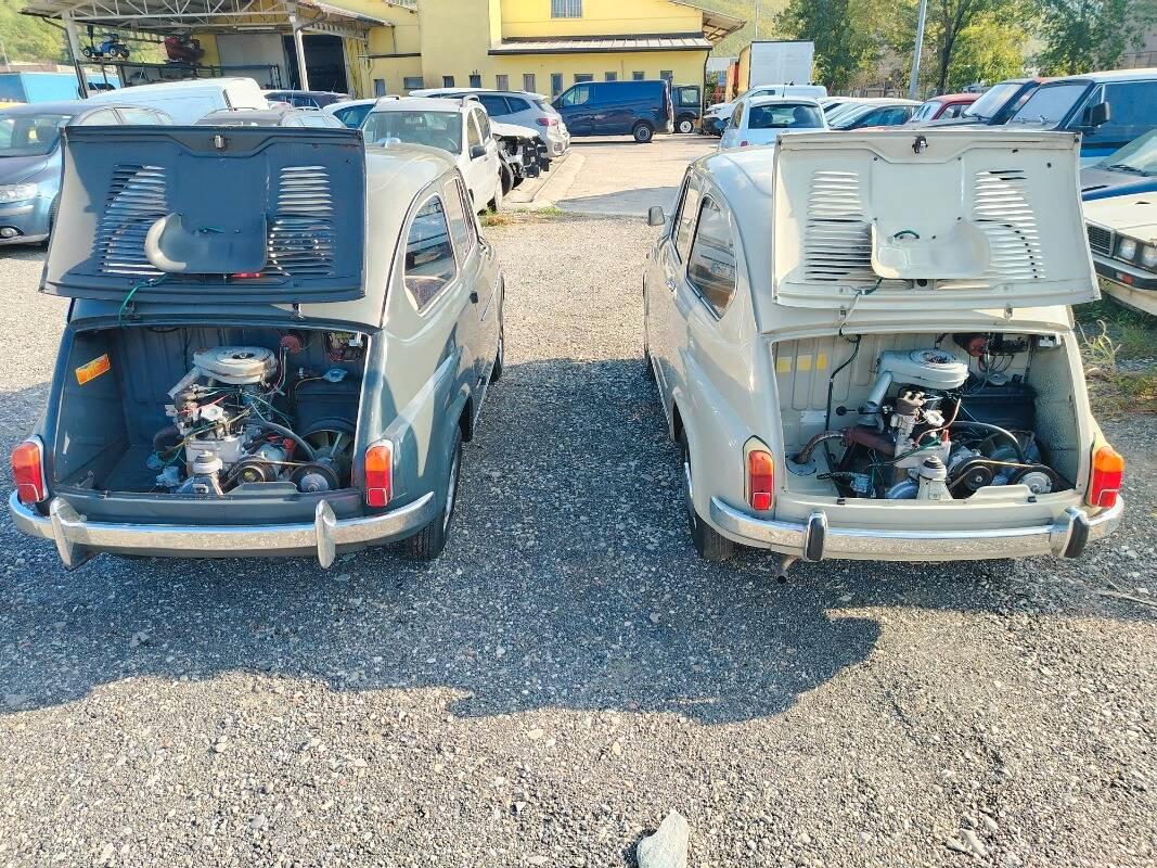Fiat 600 D vendita in coppia Anno 1964 1968