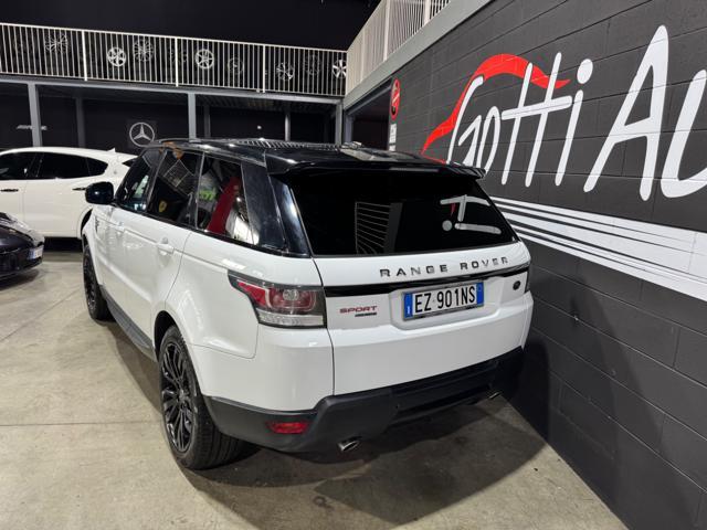 LAND ROVER Range Rover Sport 3.0 SDV6 WHITE IN SEDE CERCHI DA 21 AUTOBIOGRAPHY