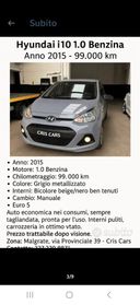 Hyundai i10 neo patentati benzina
