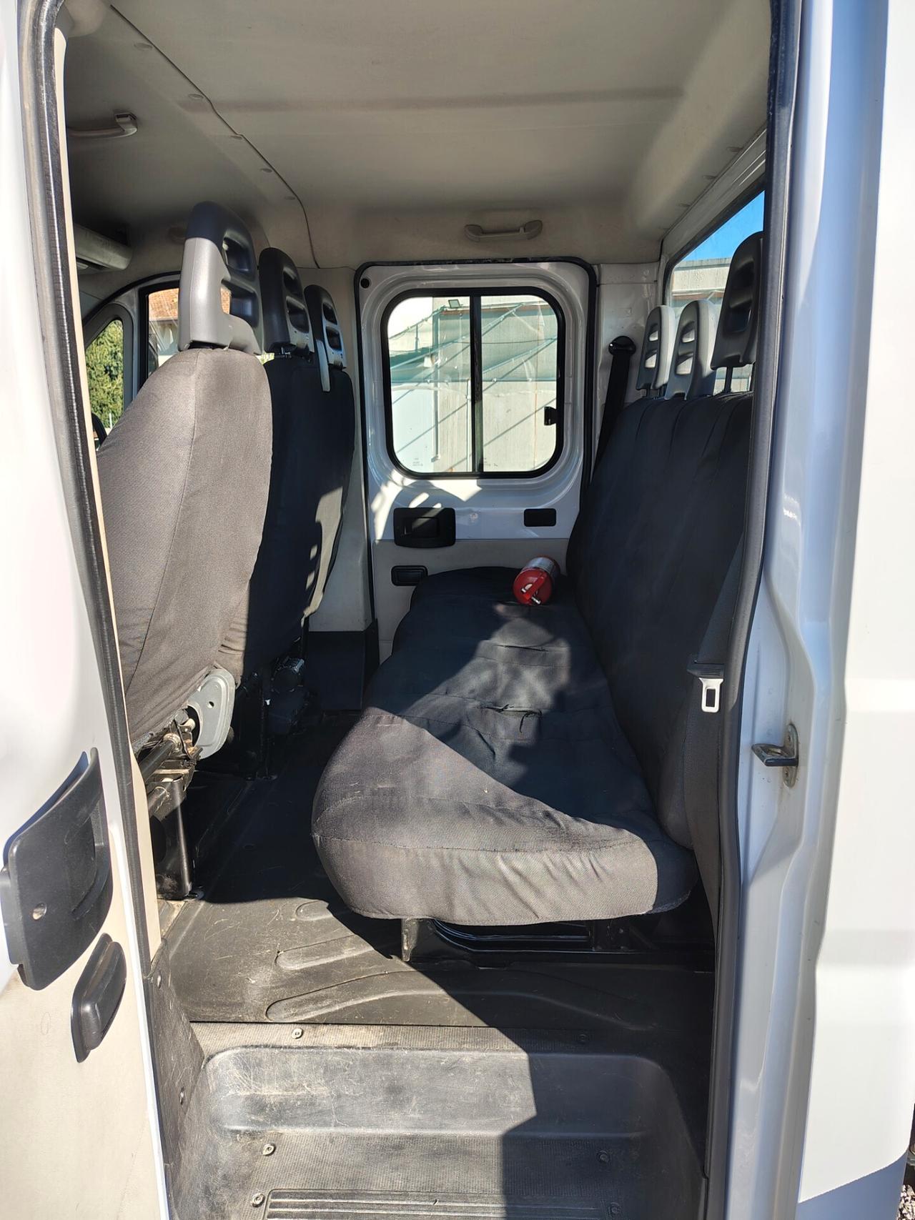 Fiat Ducato 33 2.3 MJT 130CV PM-DC Cabinato 7 POSTI GRU FASSI