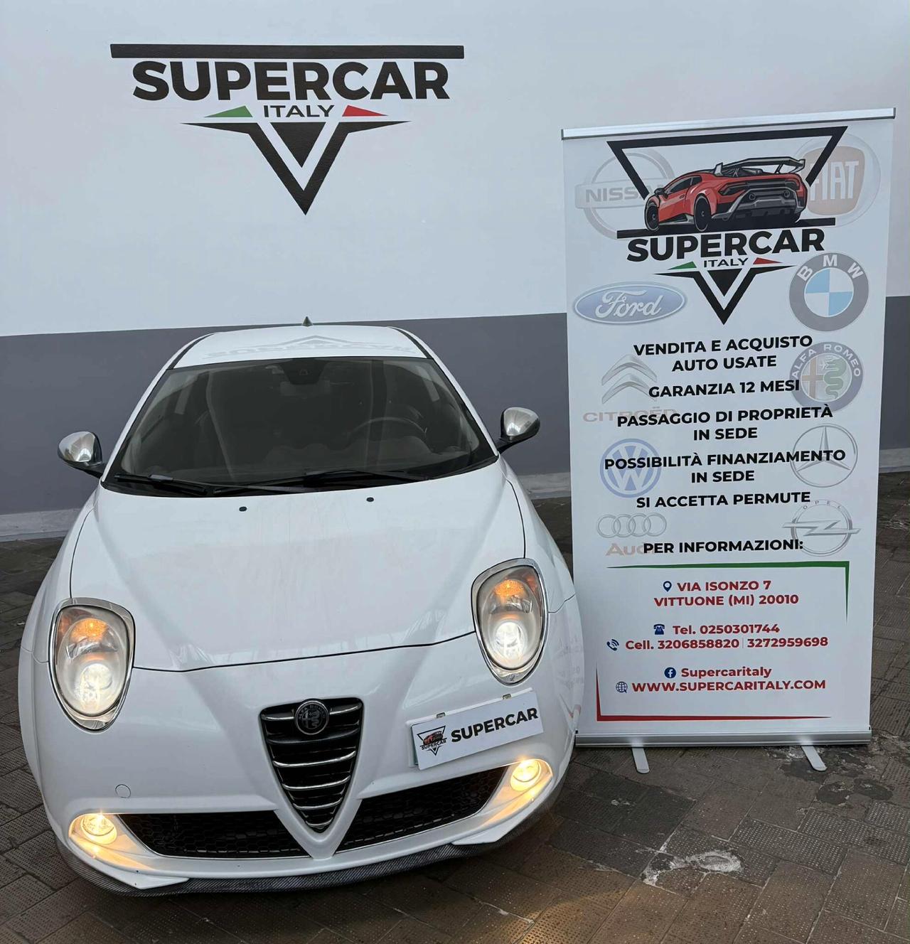 Alfa Romeo MiTo 1.3 Diesel, Euro 5, Turbina nuova, sportiva e certificata