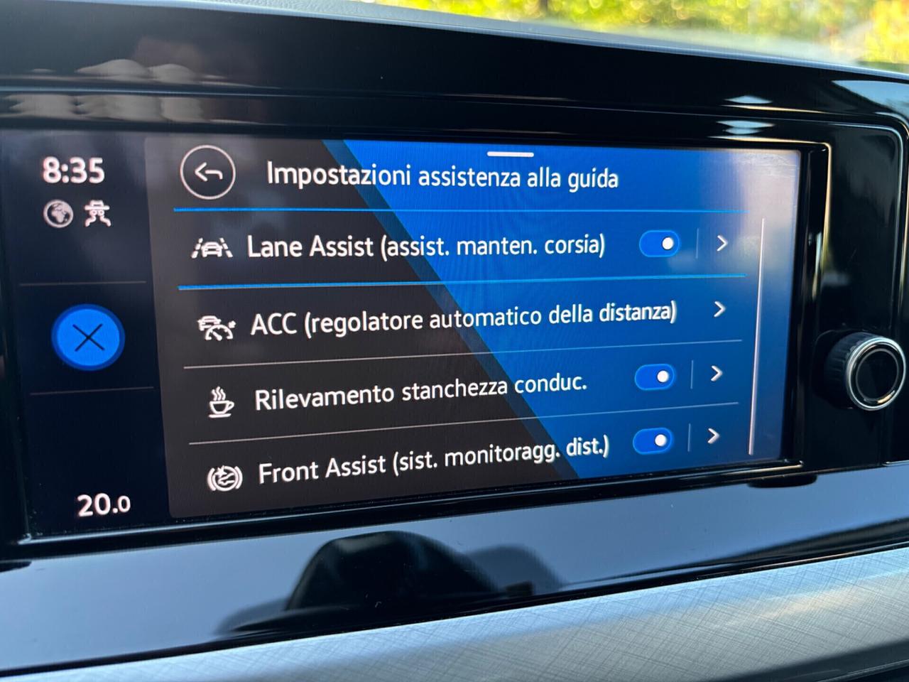 Volkswagen Golf 1.5 TGI METANO DSG Life OK Neopatentati